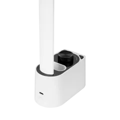 Lampka na biurko z zegarem