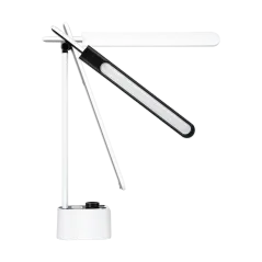 Lampka na biurko z zegarem