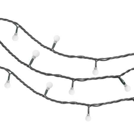 Lampki choinkowe LED Rebel zewnętrzne 10m, RGB ze zmianę trybu swiecenia