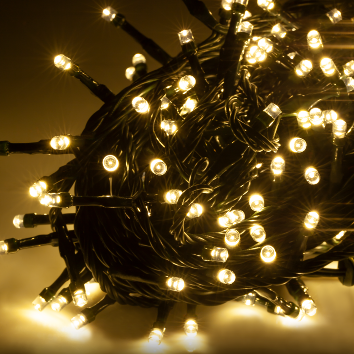 Lampki choinkowe Led Rebel zewnętrzne 10m, ciepłe białe, ze zmianą trybu świecenia Lampki choinkowe Led Rebel zewnętrzne 10m, ciepłe białe, ze zmianą trybu świecenia