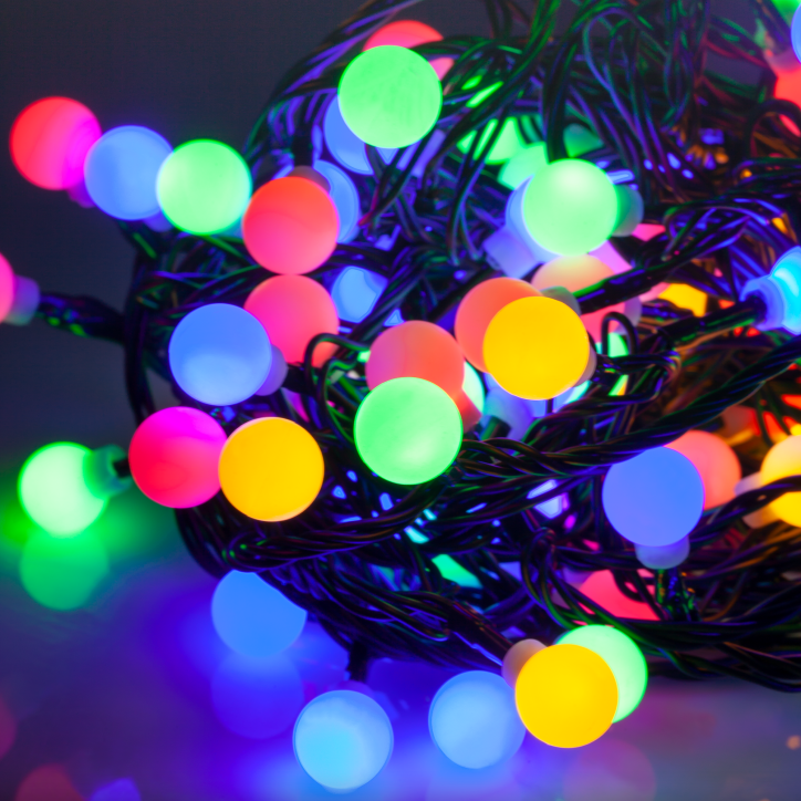 Lampki choinkowe Led Rebel zewnętrzne 10m, RGB ze zmianą trybu świecenia Lampki choinkowe Led Rebel zewnętrzne 10m, RGB ze zmianą trybu świecenia