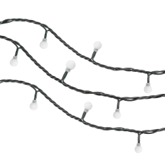Lampki choinkowe Led Rebel zewnętrzne 10m, RGB ze zmianą trybu świecenia