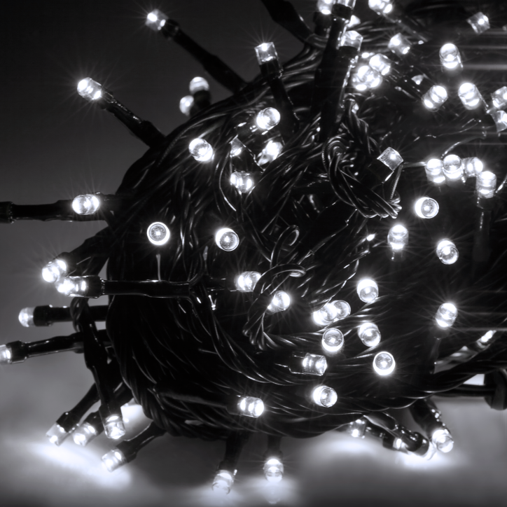 Lampki choinkowe Led Rebel zewnętrzne 10m, zimne białe, ze zmianą trybu świecenia Lampki choinkowe Led Rebel zewnętrzne 10m, zimne białe, ze zmianą trybu świecenia
