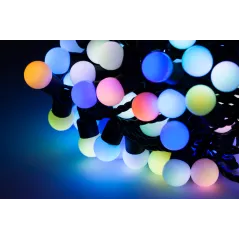 Lampki choinkowe LED, kolor RGB (20 m)