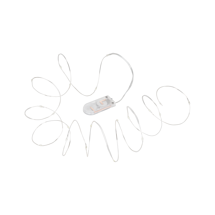 Lampki świateczne - 20mini LED- zimne białe Lampki świateczne - 20mini LED- zimne białe