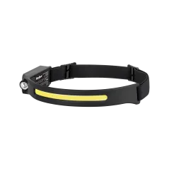 Latarka czołowa akumulatorowa (5W COB+ 3W Led) - opaska