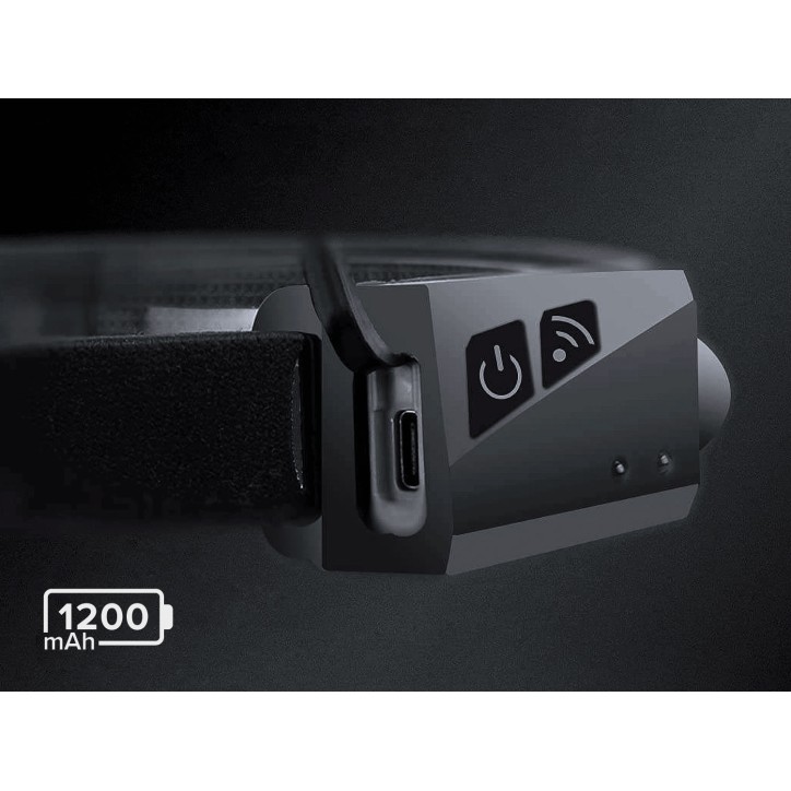 Latarka czołowa akumulatorowa (5W COB+ 3W Led) - opaska Latarka czołowa akumulatorowa (5W COB+ 3W Led) - opaska