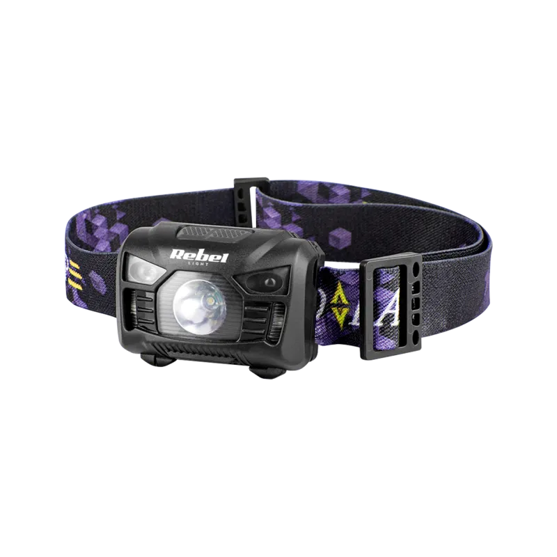 Latarka czołowa akumulatorowa 3W Rebel