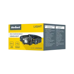 Latarka czołowa akumulatorowa 3W Rebel