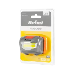 Latarka czołowa Rebel 3W (COB)
