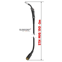 MIG UCHWYT SPAWALNICZY PARKER STH MIG 150 PAK X 3m
