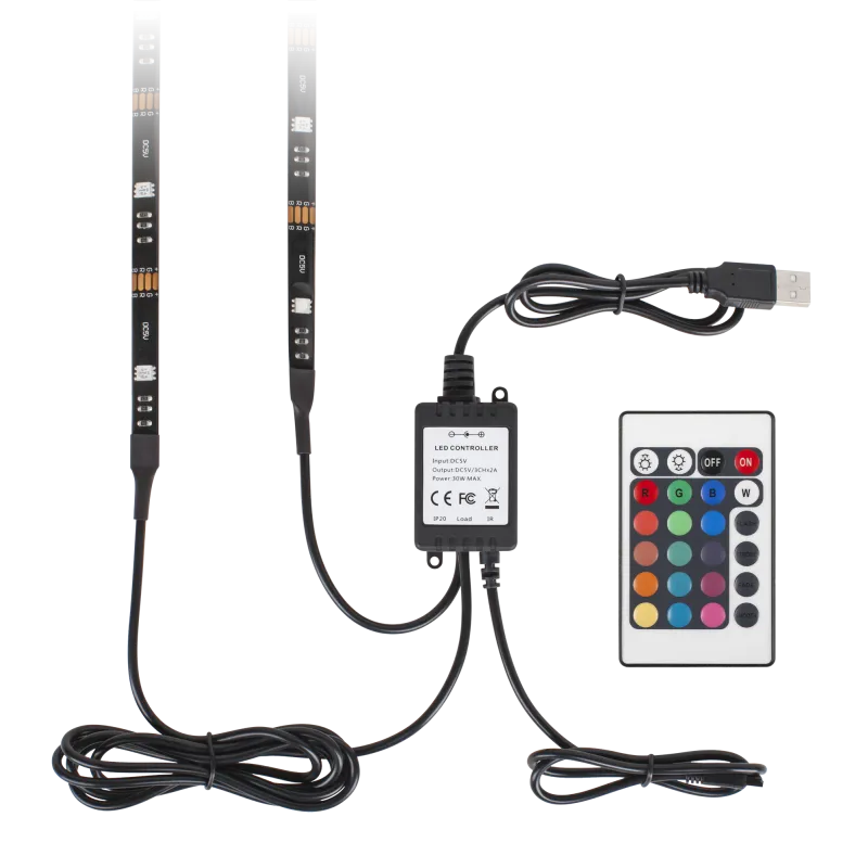 LED Backlight - sznur LED RGB do podświetlenia telewizora