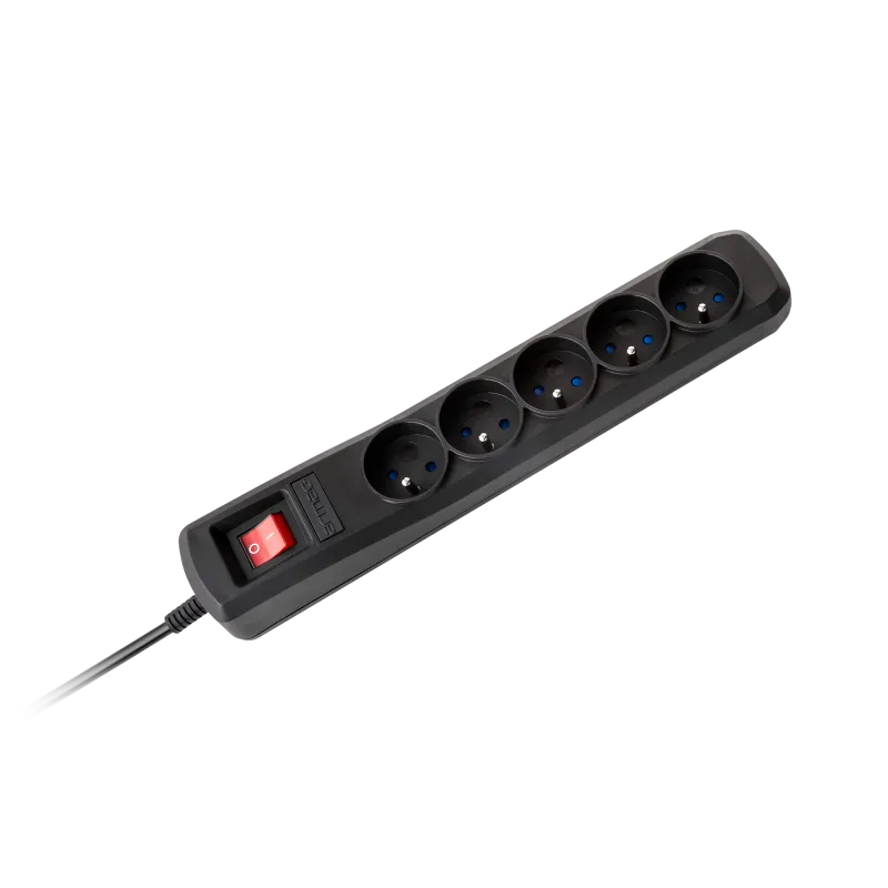 Listwa zasilająca ARC-5 3,0m czarna Armac