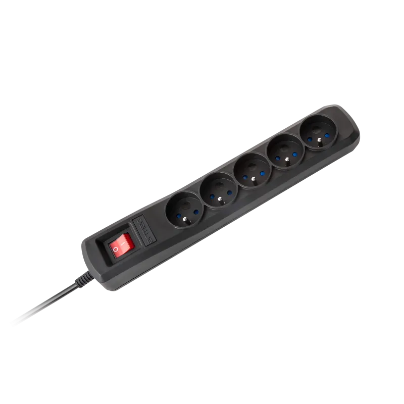 Listwa zasilająca R-5 5m czarny Armac