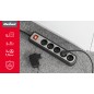 Listwa zasilająca Rebel 5 gniazd , z przełacznikiem ,3m (3x1,5mm)