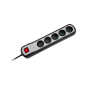 Listwa zasilająca Rebel 5 gniazd z przełącznikiem (1,5m, 3x1,5mm) Listwa zasilająca Rebel 5 gniazd z przełącznikiem (1,5m, 3x1,5mm)