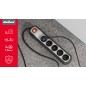 Listwa zasilająca Rebel 5 gniazd z przełącznikiem (1,5m, 3x1,5mm) Listwa zasilająca Rebel 5 gniazd z przełącznikiem (1,5m, 3x1,5mm)