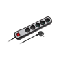 Listwa zasilająca Rebel 5 gniazd z przełącznikiem (3m, 3x1,5mm)