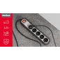 Listwa zasilająca Rebel 5 gniazd z przełącznikiem (3m, 3x1,5mm)