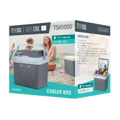 Lodówka turystyczna Teesa z funkcją grzania 24L