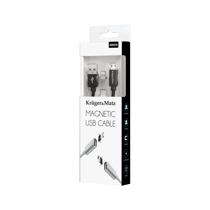 Magnetyczny kabel USB Kruger&Matz Magnetyczny kabel USB Kruger&Matz