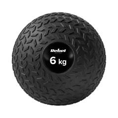 Mała piłka lekarska do ćwiczeń rehabilitacyjna Slam Ball 23cm 6kg, REBEL ACTIVE