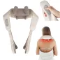 Masażer karku i pleców , ugniatacz, bezprzeowdowy , 3D, funkcja grzania , REBEL ACTIVE Masażer karku i pleców , ugniatacz, bezprzeowdowy , 3D, funkcja grzania , REBEL ACTIVE