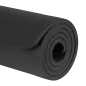Mata gimnastyczna do ćwiczeń joga, pilates, fitness, 183x61cm, grubość 1.5cm, materiał NBR, czarna, REBEL ACTIVE Mata gimnastyczna do ćwiczeń joga, pilates, fitness, 183x61cm, grubość 1.5cm, materiał NBR, czarna, REBEL ACTIVE