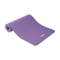 Mata gimnastyczna do ćwiczeń joga, pilates, fitness, 183x61cm, grubość 1.5cm, materiał NBR, fioletowa, REBEL ACTIVE