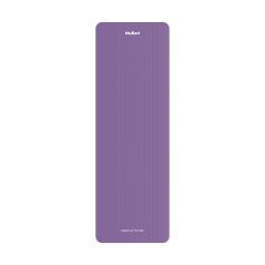 Mata gimnastyczna do ćwiczeń joga, pilates, fitness, 183x61cm, grubość 1.5cm, materiał NBR, fioletowa, REBEL ACTIVE