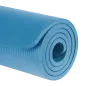 Mata gimnastyczna do ćwiczeń joga, pilates, fitness, 183x61cm, grubość 1.5cm, materiał NBR, niebieska, REBEL ACTIVE Mata gimnastyczna do ćwiczeń joga, pilates, fitness, 183x61cm, grubość 1.5cm, materiał NBR, niebieska, REBEL ACTIVE
