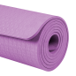 Mata gimnastyczna do ćwiczeń joga, pilates, fitness, 183x61cm, grubość 6mm, materiał TPE, fioletowa, REBEL ACTIVE Mata gimnastyczna do ćwiczeń joga, pilates, fitness, 183x61cm, grubość 6mm, materiał TPE, fioletowa, REBEL ACTIVE