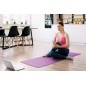 Mata gimnastyczna do ćwiczeń joga, pilates, fitness, 183x61cm, grubość 6mm, materiał TPE, fioletowa, REBEL ACTIVE Mata gimnastyczna do ćwiczeń joga, pilates, fitness, 183x61cm, grubość 6mm, materiał TPE, fioletowa, REBEL ACTIVE