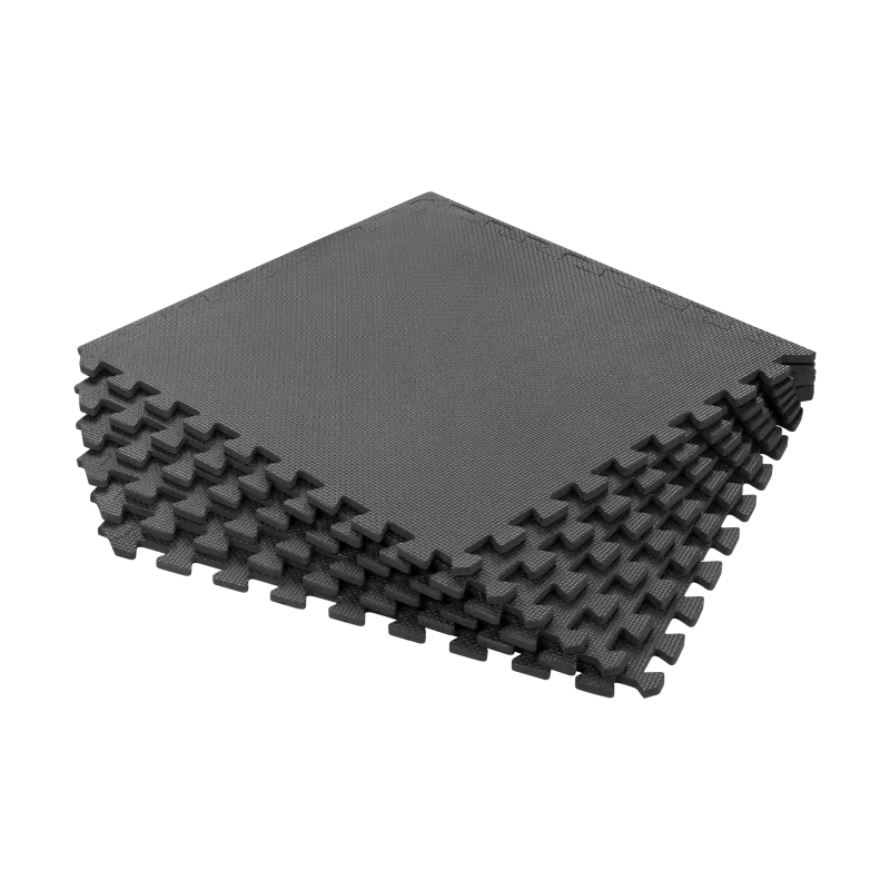 Mata pod sprzęt i do ćwiczeń na siłownię 180x120cm, materiał EVA, puzzle 6 szt, REBEL ACTIVE