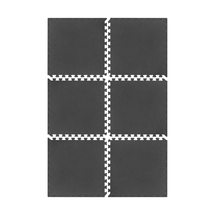 Mata pod sprzęt i do ćwiczeń na siłownię 180x120cm, materiał EVA, puzzle 6 szt, REBEL ACTIVE Mata pod sprzęt i do ćwiczeń na siłownię 180x120cm, materiał EVA, puzzle 6 szt, REBEL ACTIVE