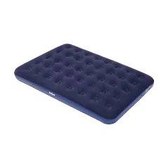 Materac dmuchany dwuosobowy do spania + pompka , 186 x 130 x 22 cm