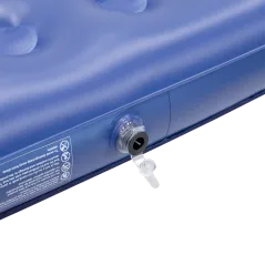 Materac dmuchany dwuosobowy do spania + pompka , 186 x 130 x 22 cm