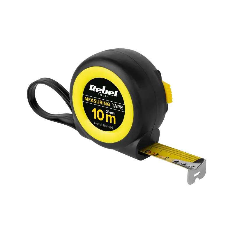 Miara zwijana stalowa 10m 25mm Miara zwijana stalowa 10m 25mm