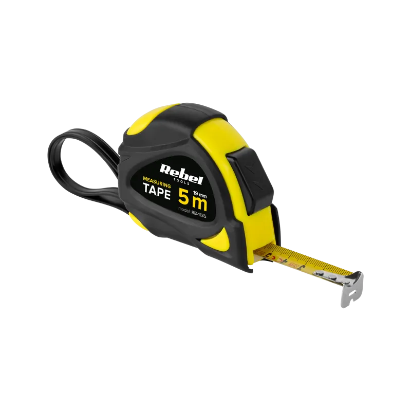 Miara zwijana stalowa 5m 19mm Miara zwijana stalowa 5m 19mm