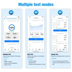 Miernik baterii Konnwei BK200