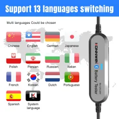 Miernik baterii Konnwei BK200