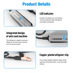 Miernik baterii Konnwei BK200