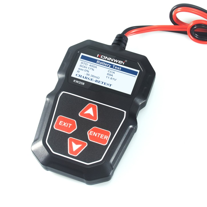Miernik baterii Konnwei KW208 Miernik baterii Konnwei KW208