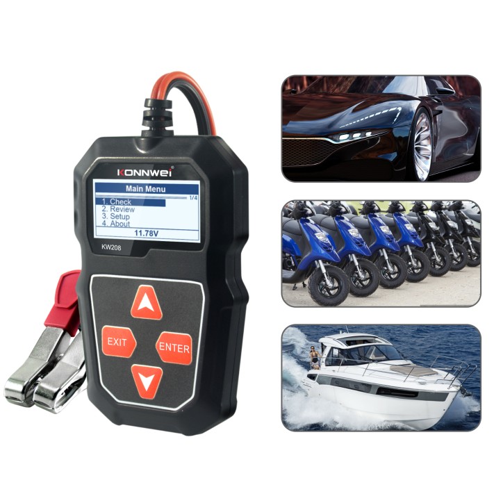 Miernik baterii Konnwei KW208 Miernik baterii Konnwei KW208