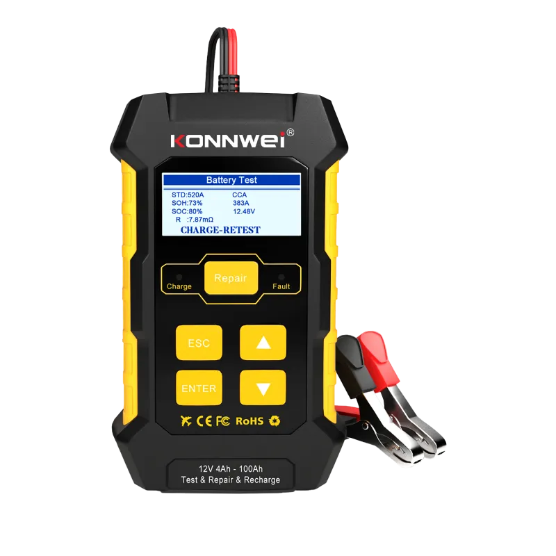 Miernik baterii Konnwei KW510