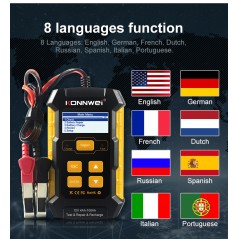 Miernik baterii Konnwei KW510
