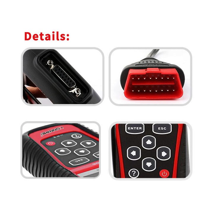 Miernik diagnostyczny, skaner OBD2 Konnwei KW808 Miernik diagnostyczny, skaner OBD2 Konnwei KW808