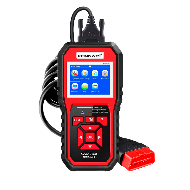 Miernik diagnostyczny, skaner OBD2 Konnwei KW850