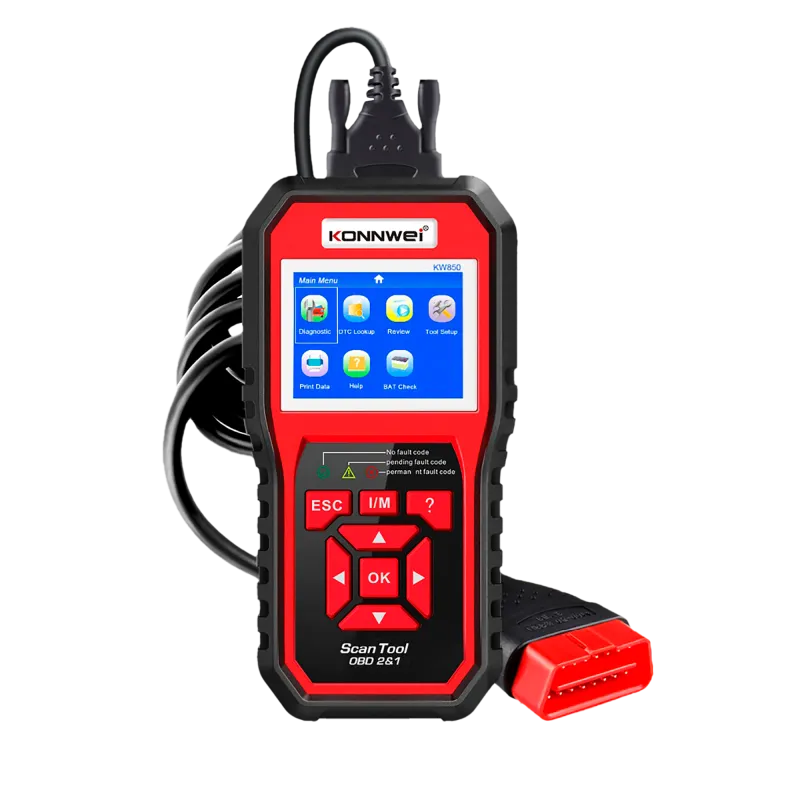 Miernik diagnostyczny, skaner OBD2 Konnwei KW850