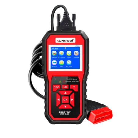 Miernik diagnostyczny, skaner OBD2 Konnwei KW850